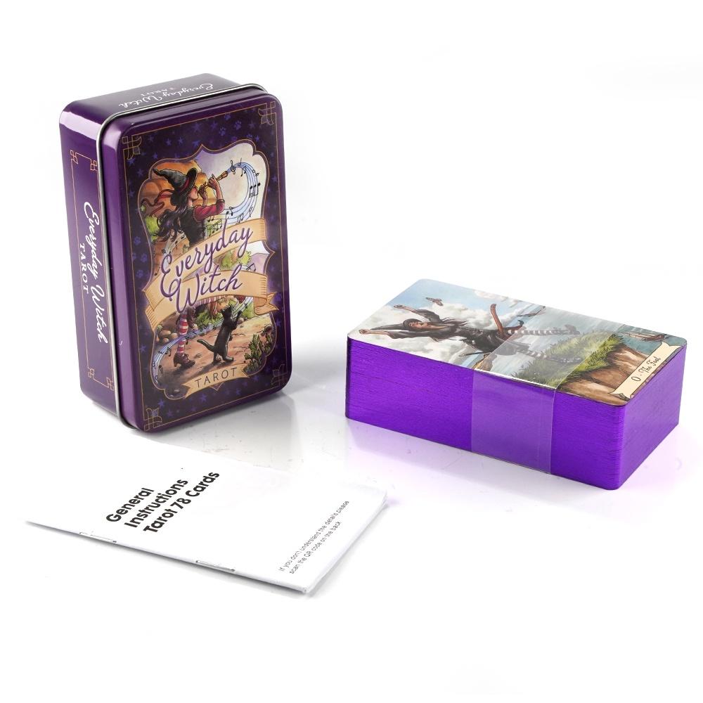 Tarot Cards Deck With Guidebook - Tarot wiedźmy o wymiarach 10,3 *