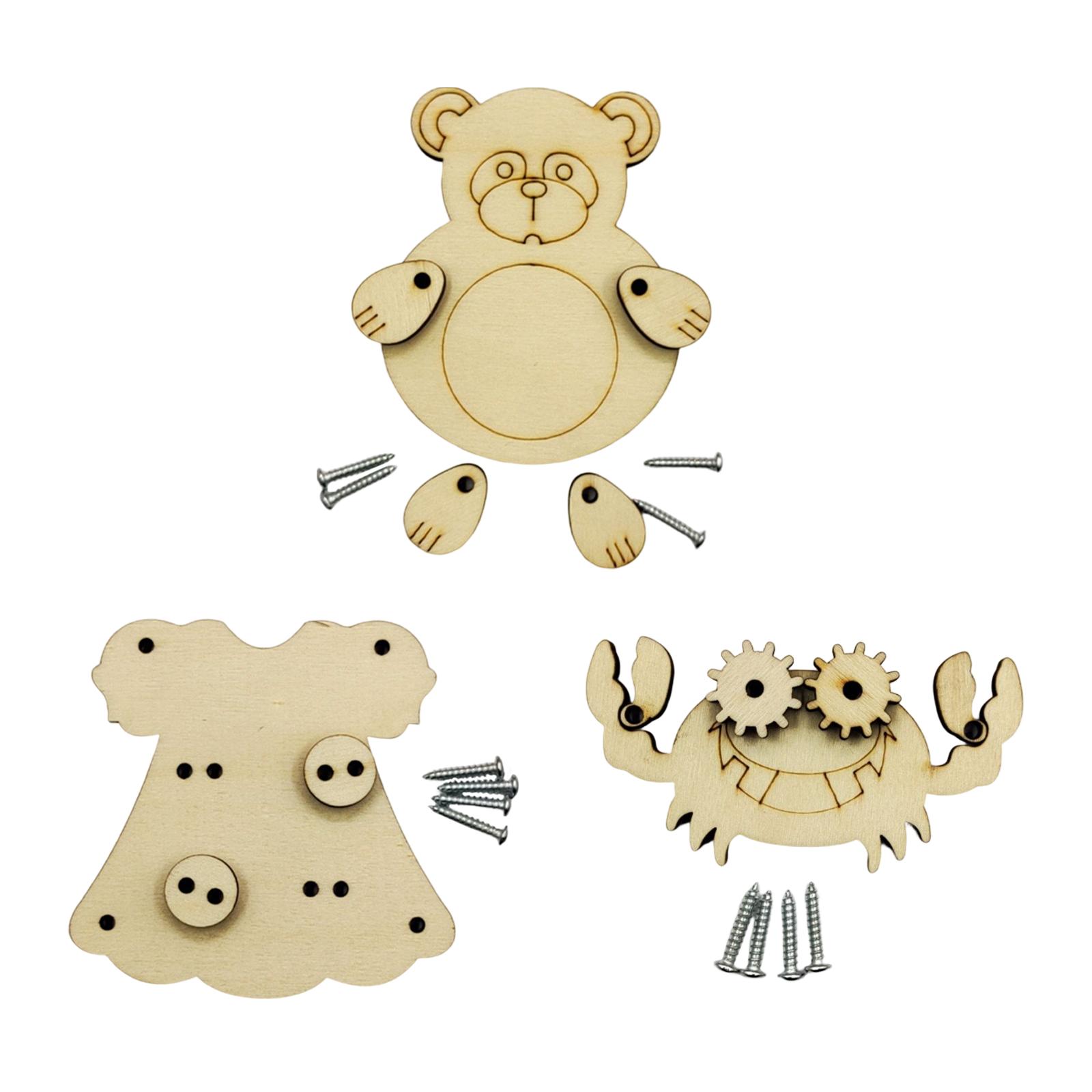 Drewniane elementy do tablicy  – Montessori Wooden Busy Board Toddler recenzja i cena
