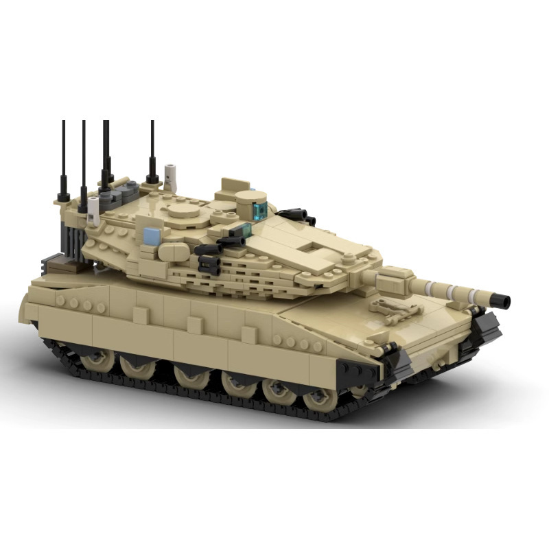 Klocki Czołgu Merkava Mk4, Now – Lego Compatible Military Tank recenzja i cena