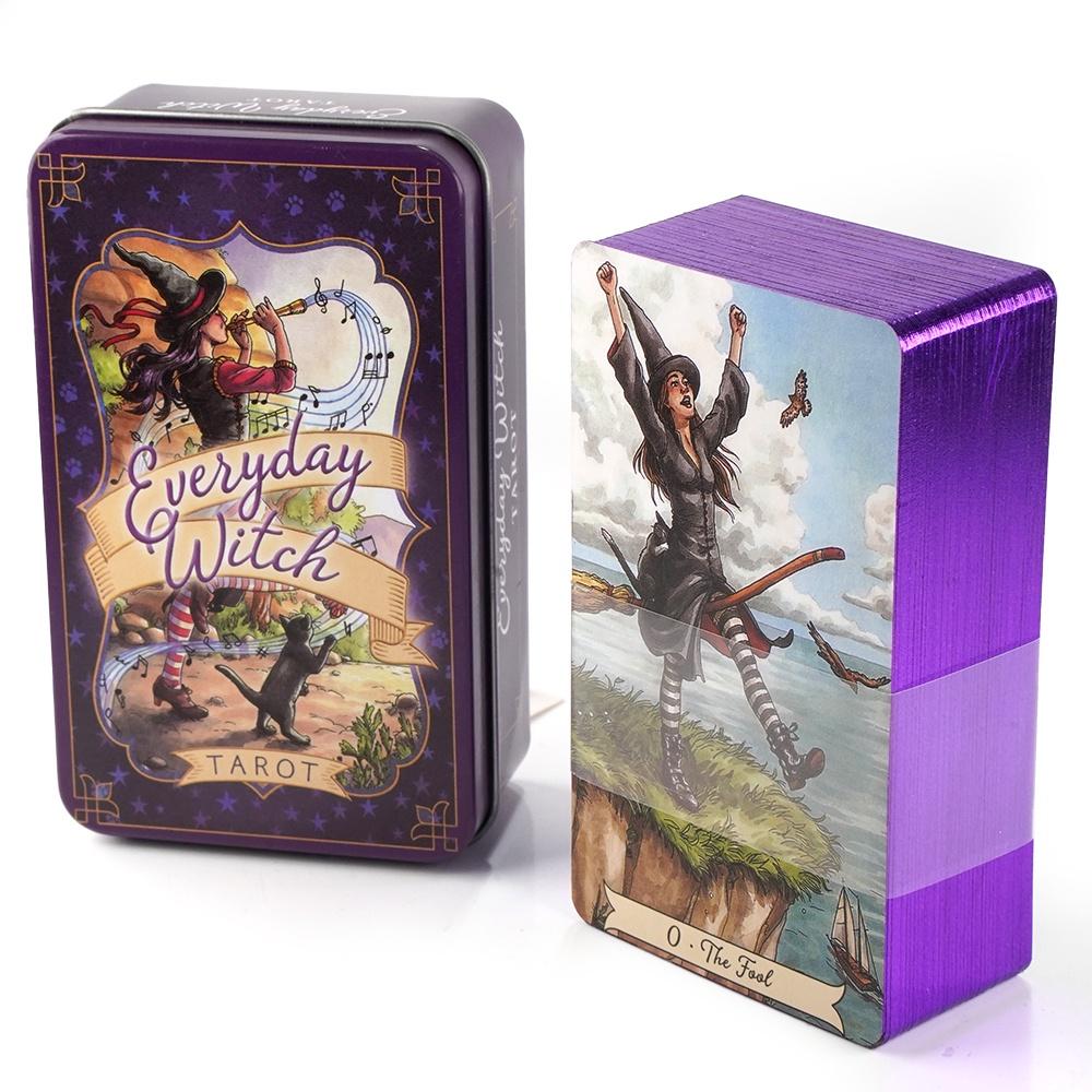 Tarot wiedźmy o wymiarach 10,3 – Tarot Cards Deck With Guidebook recenzja i cena