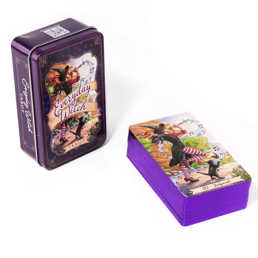 Tarot wiedźmy o wymiarach 10,3 – Tarot Cards Deck With Guidebook recenzja i cena