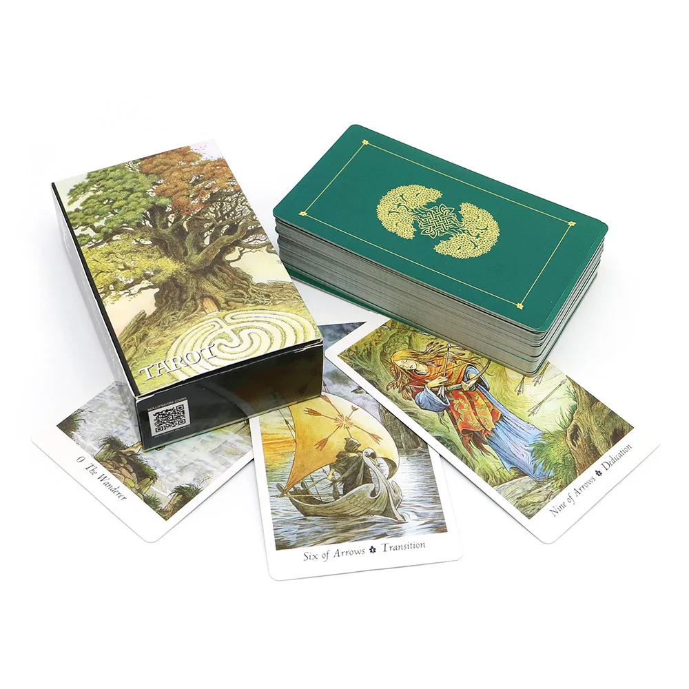 Karty Tarota Dzikiego Drewna A – Tarot Cards Deck With Guidebook recenzja i cena