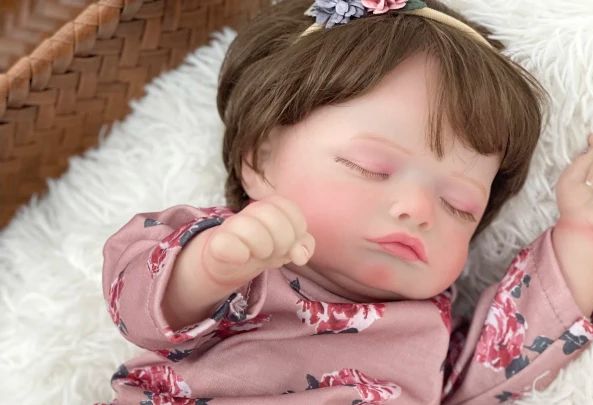 49CM Całe Ciało z Winylu i Sil – Reborn Baby Doll Silicone Realistic recenzja i cena