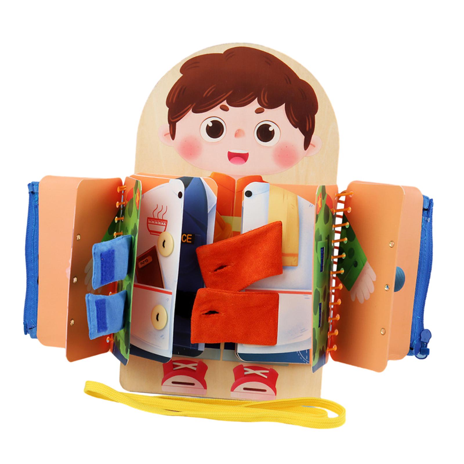 Drewniana zabawka Montessori d – Montessori Wooden Busy Board Toddler recenzja i cena
